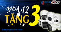 Khuyến Mãi Camera Dahua Mua 12 Tặng 3 Cực Khủng