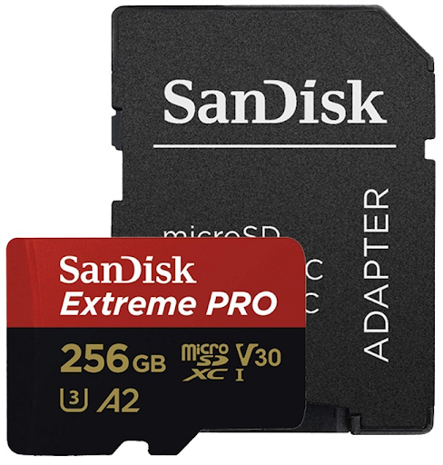 Thẻ nhớ SanDisk Extreme Pro microSDXC, SQXCZ 256GB