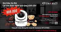 Siêu ưu đãi Tặng Ngay gấu bông khi mua Camera Vantech VP-6700C