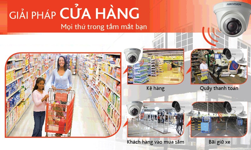 Lắp đặt camera trọn gói cho cửa hàng tại Hà Nội?
