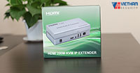 Bộ kéo dài HDMI 200M bằng dây cáp mạng