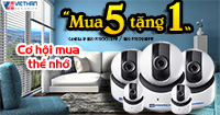 Khuyến mãi Camera HDPARAGON Mua 5 Tặng 1