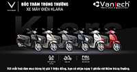 Bốc thăm trúng xe máy điện Klara cùng Vantech