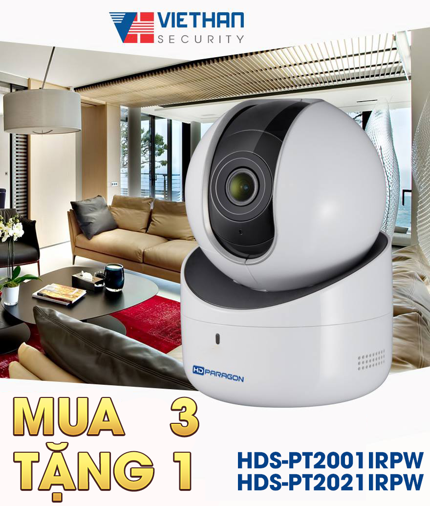 Khuyến mãi mua 3 tặng 1 Camera HD PARAGON