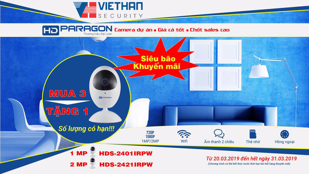 Khuyến mãi mua 3 tặng 1 cùng HDPARAGON