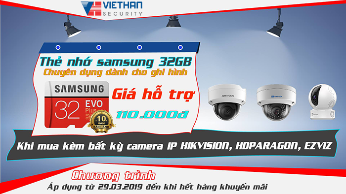 Giá ưu đãi! Thẻ nhớ 32GB chỉ 110.000đ