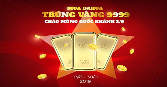 Khuyến Mãi Sốc Mua Camera Dahua Tặng Vàng 9999