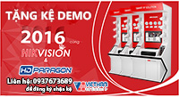 Tặng kệ Demo Camera HIKVISION và HDPARAGON - Viet Han Security