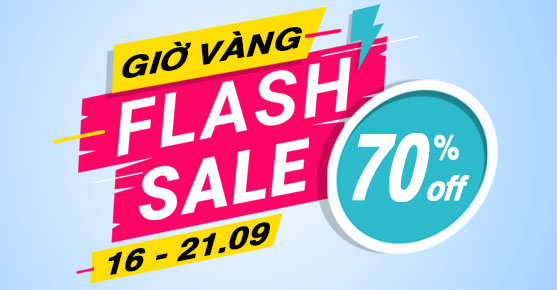 Flash Sale - Giờ vàng giá tốt