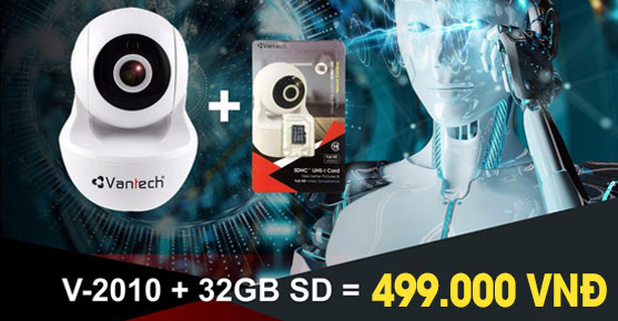 Combo camera Vantech chỉ 499k