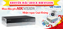 Khuyến mãi Hot Mua đầu ghi hình HIKVISION nhận ngày Quà Tặng khủng
