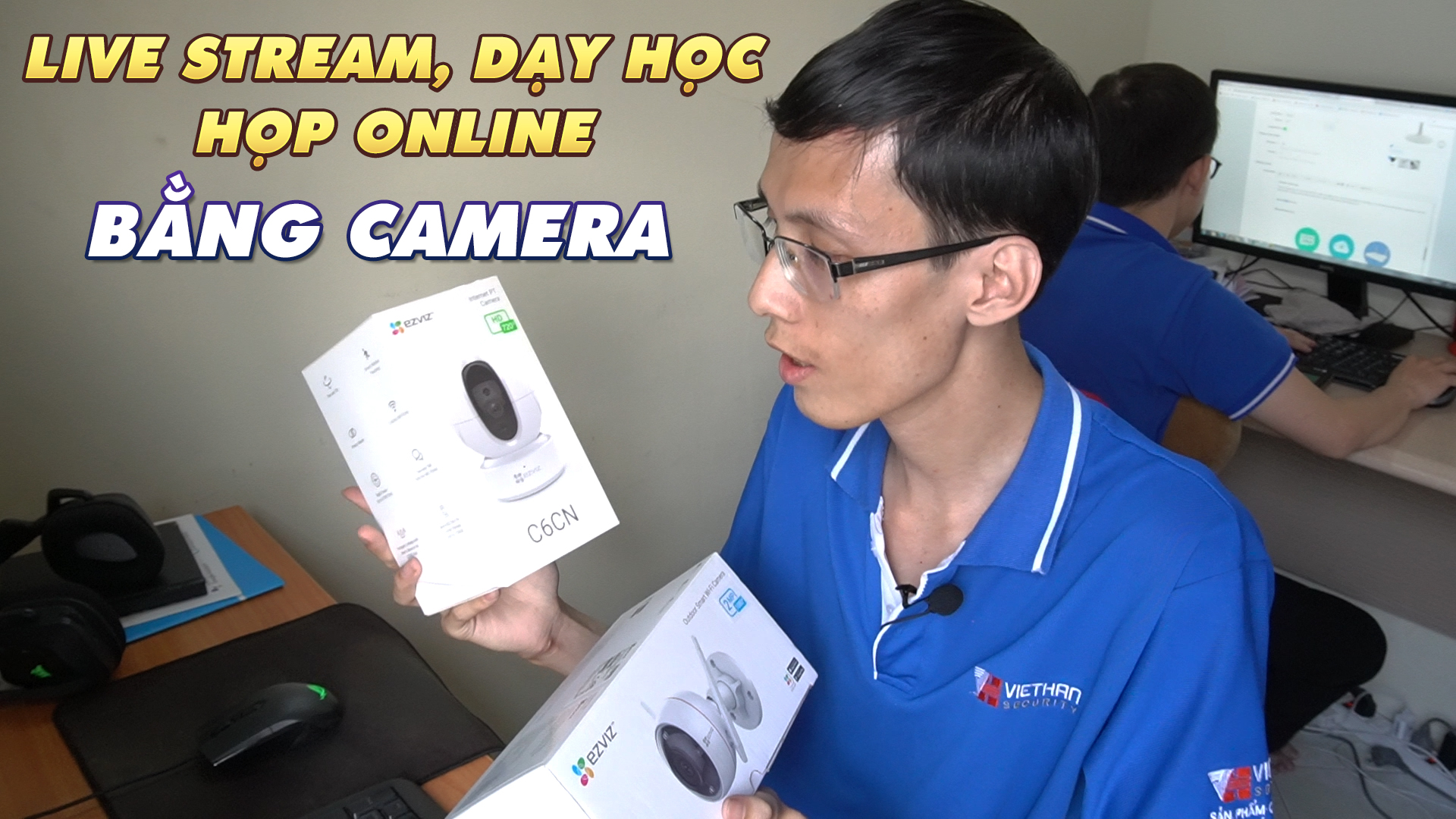 Hướng dẫn Livestream, dạy học online, họp online bằng camera