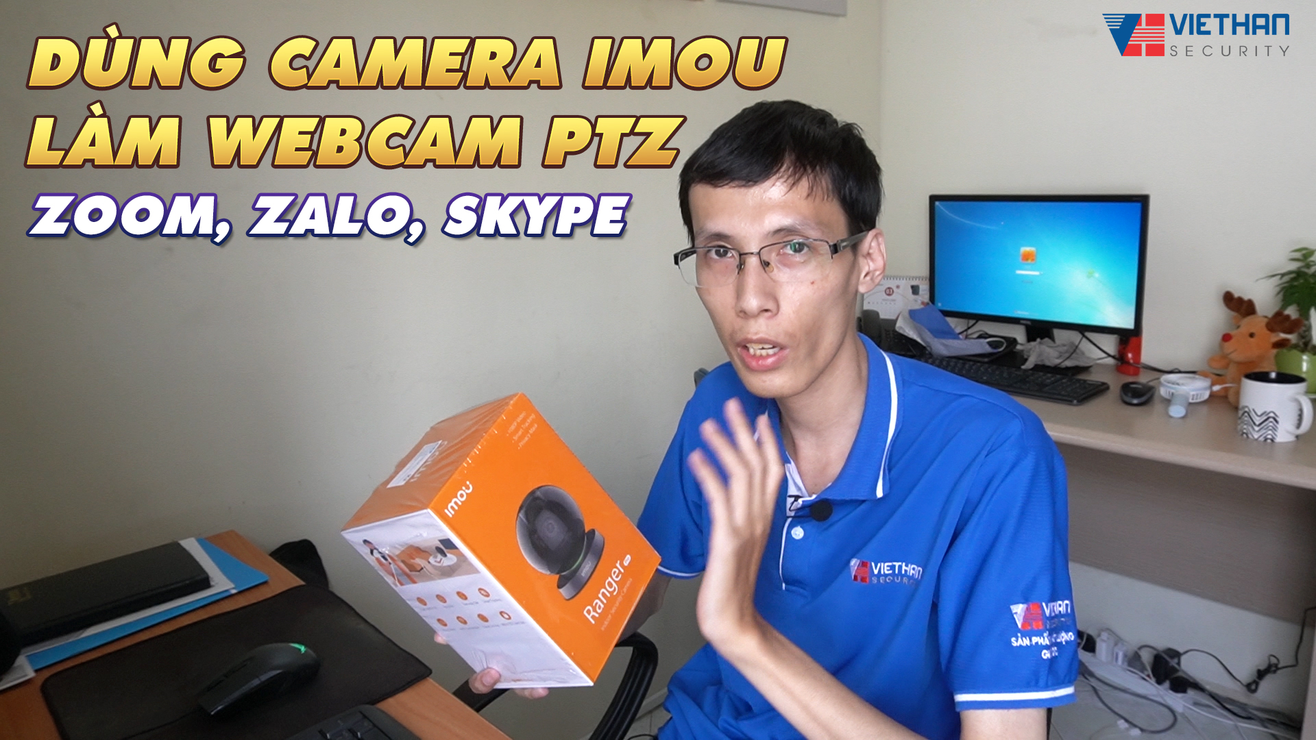 Hướng dẫn lấy Camera Wifi làm thành Webcam trên Zoom, Zalo, Skype