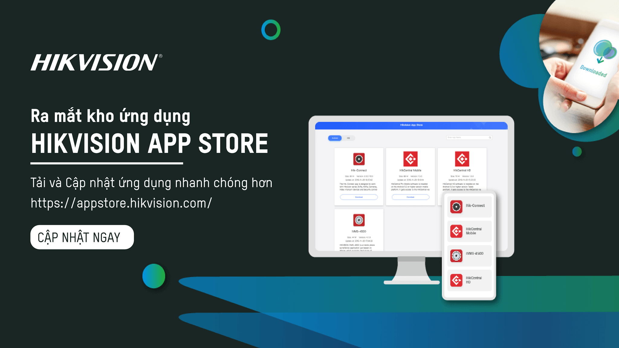 Link tải phần mềm Hik-Connect mới của HIKVISION 2020
