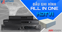Đầu ghi hình HIKVISION ALL IN ONE - Sự kết hợp hoàn hảo