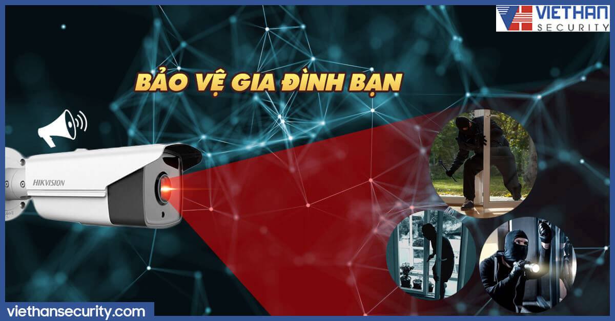 Bảo vệ gia đình trước vấn nạn trộm cắp nhờ thiết bị báo trộm và kiểm soát Hikvision