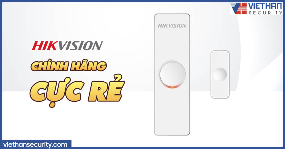 Mua cảm biến cửa không dây HIKVISION chính hãng, giá CỰC RẺ