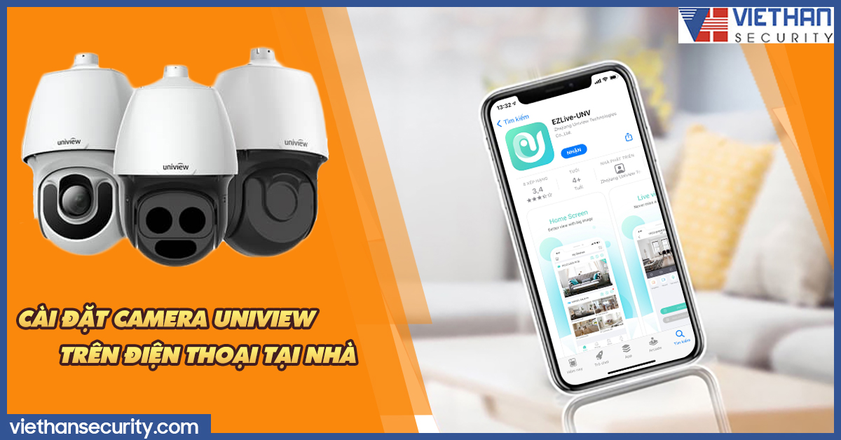 Việt Hàn Security hướng dẫn cài đặt camera Uniview trên điện thoại tại nhà đơn giản nhất.