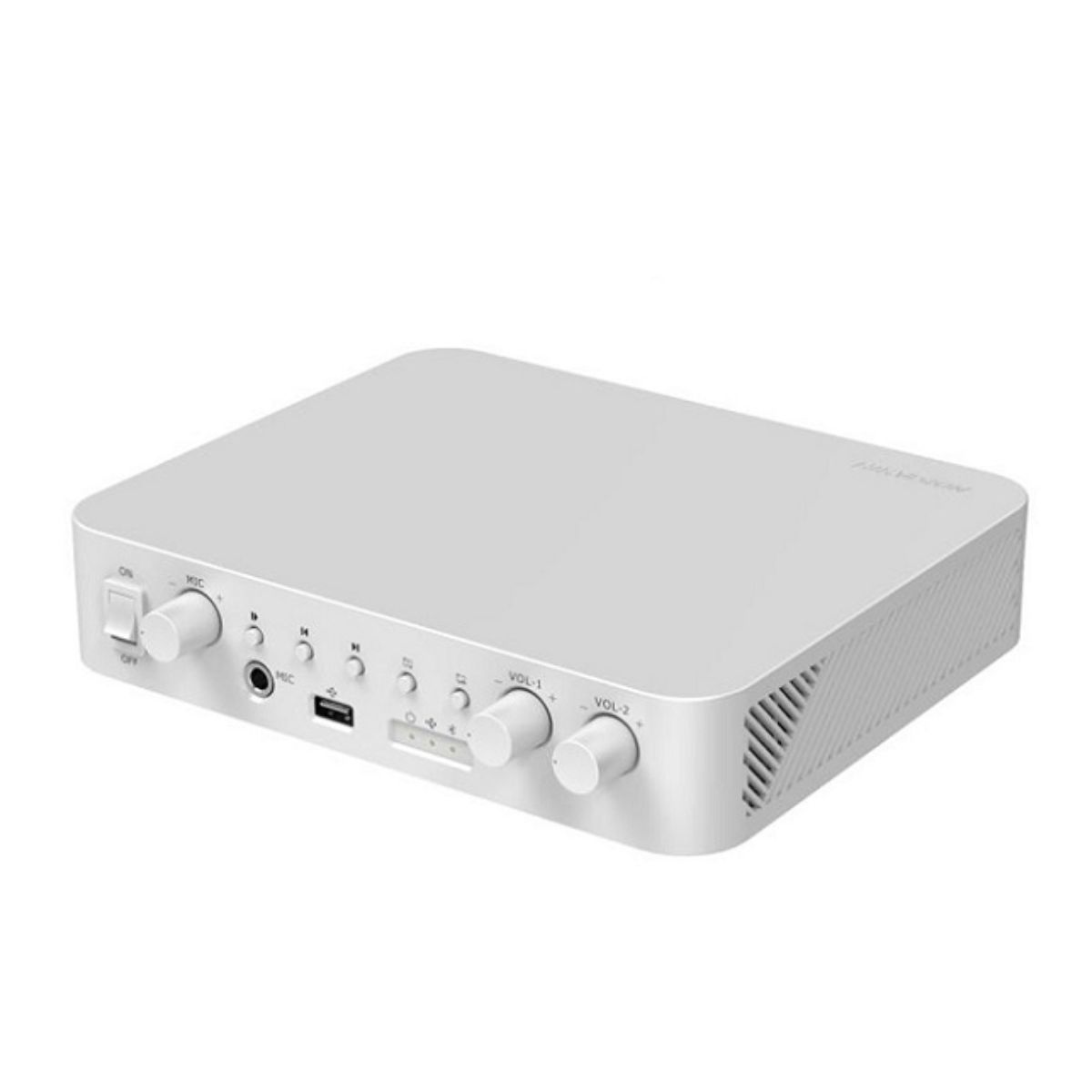Bộ khuếch đại âm thanh Hikvision DS-QAE1A80G1-VB 80W 2-Zone, 1 cổng RJ45, Bluetooth