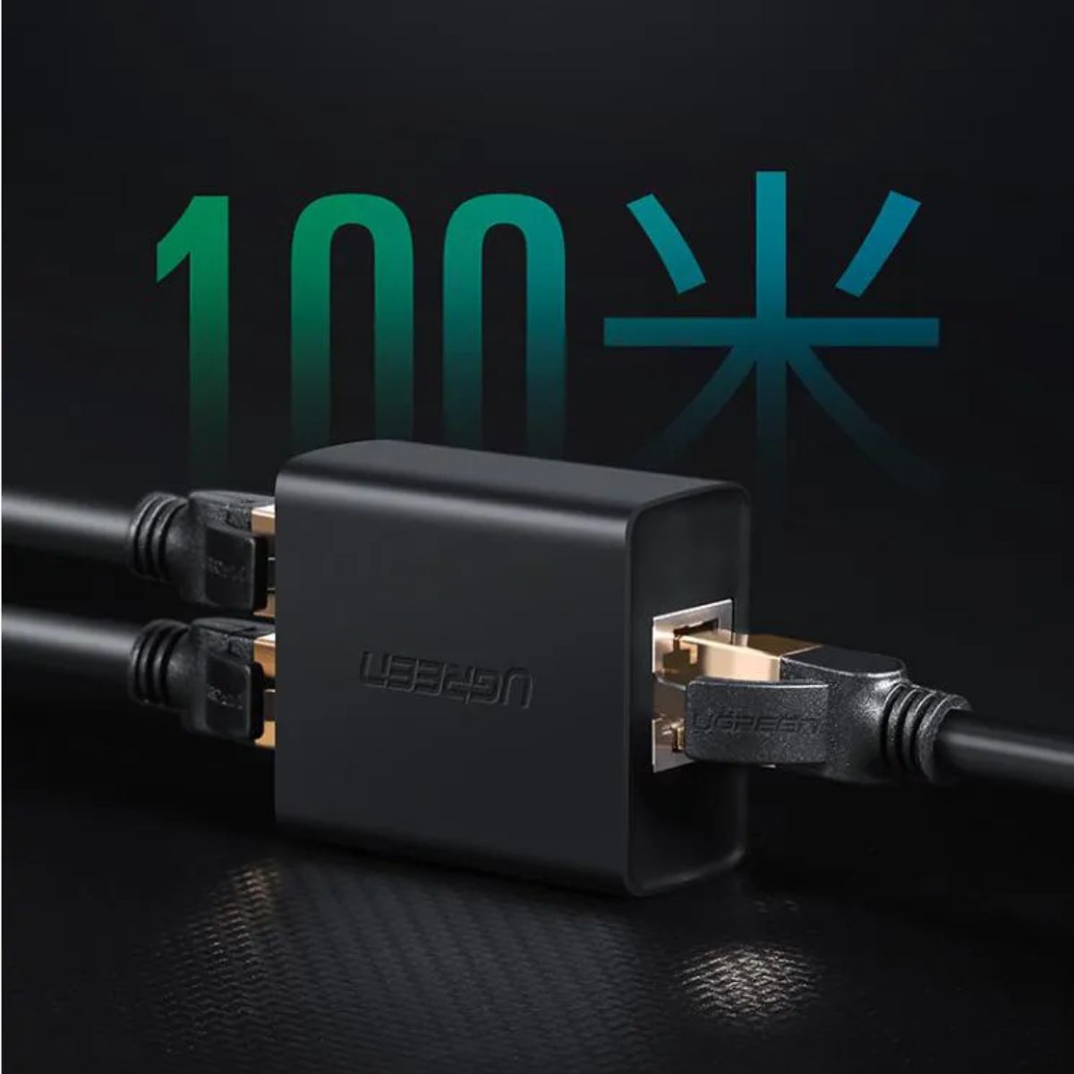 Hộp chia RJ45 + IPTV Cao Cấp Chính Hãng Ugreen 50923 (Bộ 2 cái)