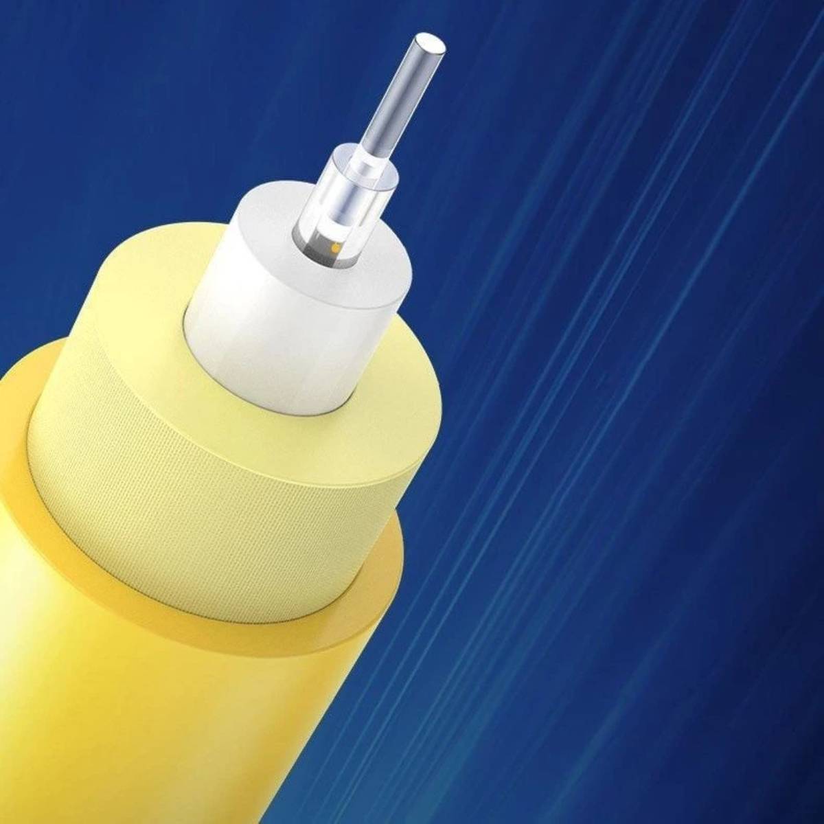 Dây nhảy quang chuẩn LC-LC dài 3m Ugreen 70663 màu vàng chính hãng