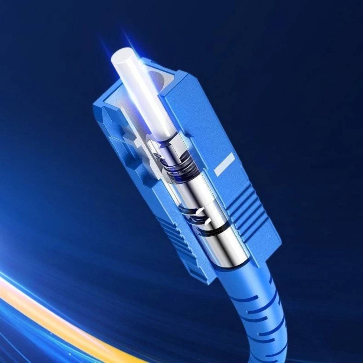 Dây nhảy quang chuẩn LC-LC dài 3m Ugreen 70663 màu vàng chính hãng