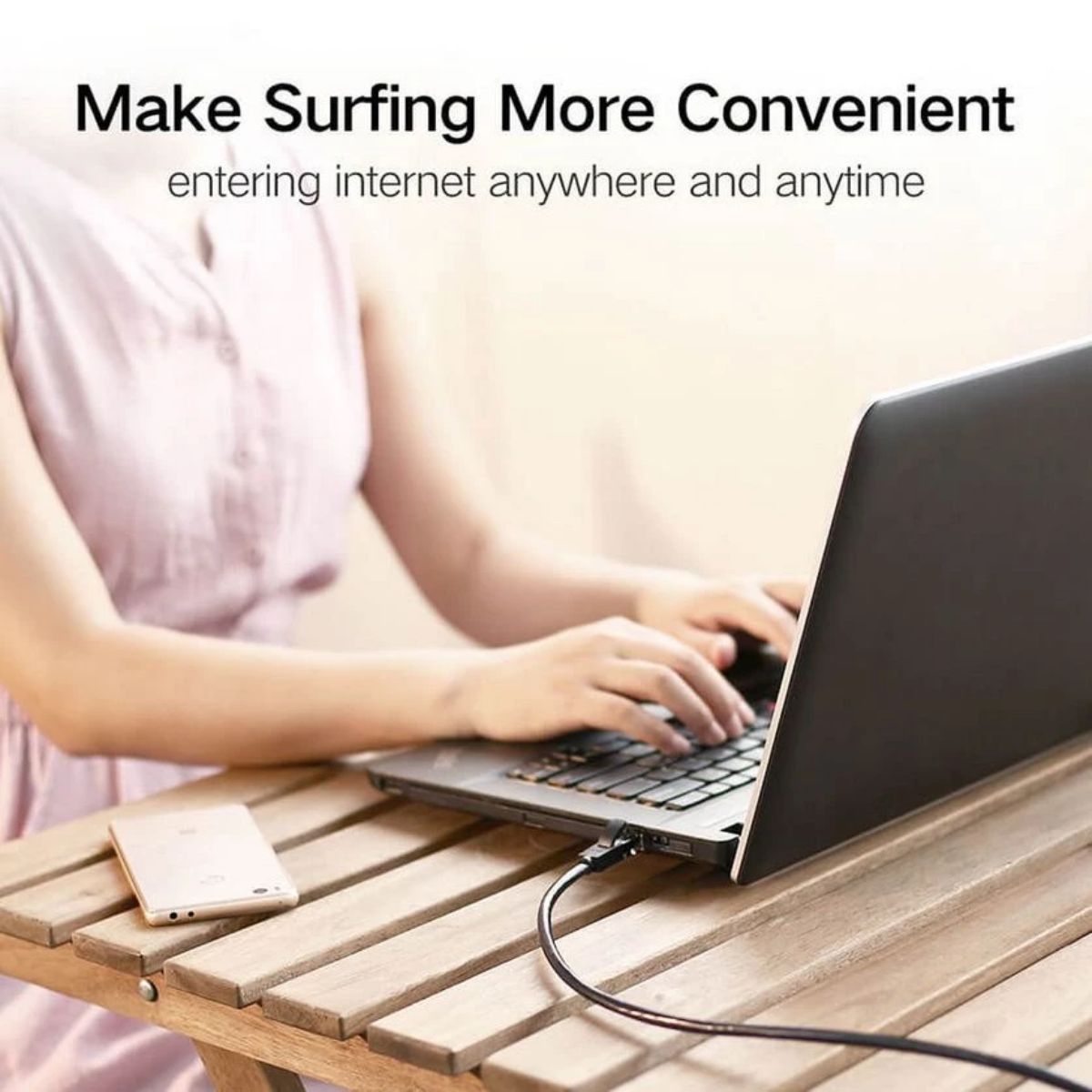 Cáp mạng đúc sẵn CAT6 UTP 26AWG tròn dài 8m Ugreen 20163