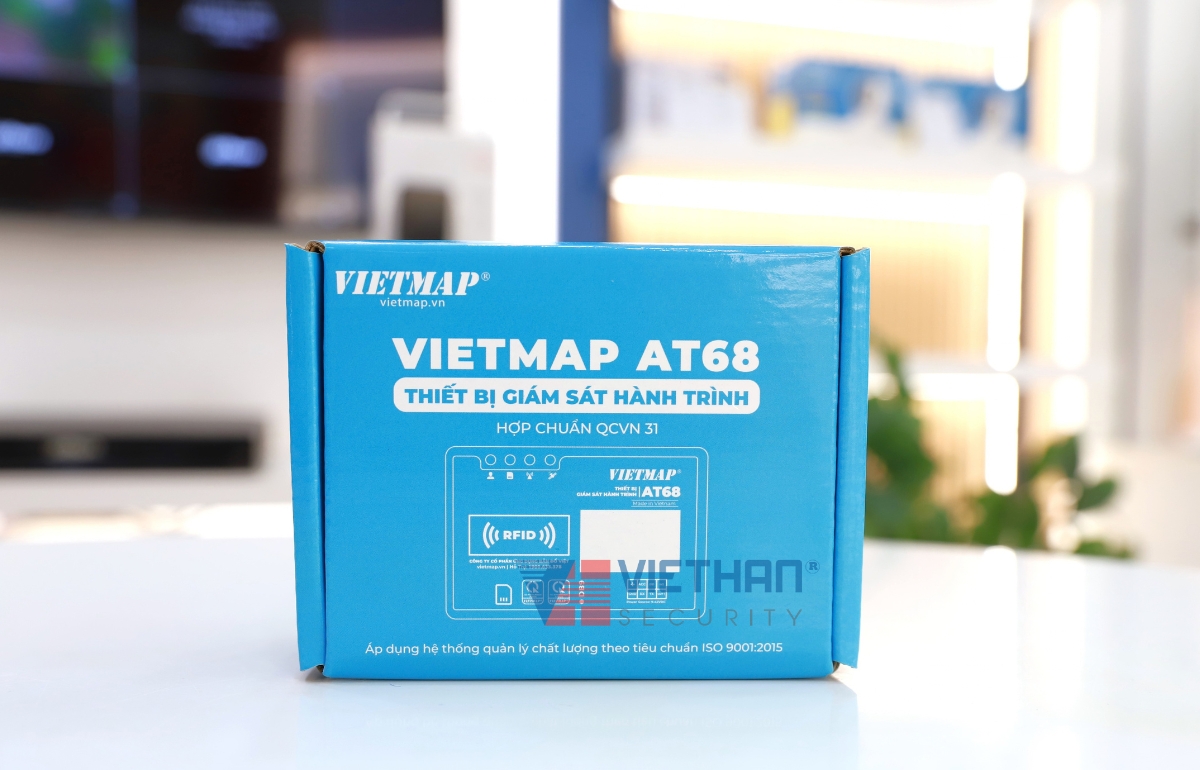 Thiết bị giám sát hành trình ô tô Vietmap GSM AT68 QLX NĐ91 (Hộp đen ô tô ) hợp chuẩn xe kinh doanh vận tải