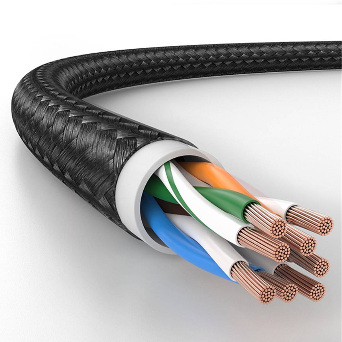 Cáp nối mạng Cat6E FTP 3M truyền dữ liệu giữa các máy tính NW135 Ugreen 70681