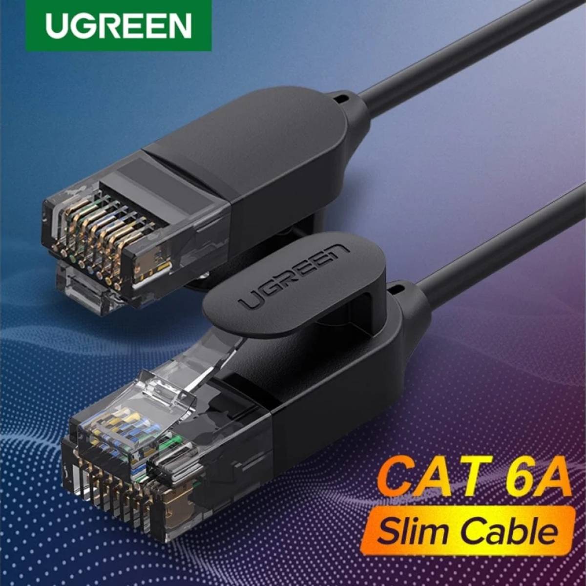 Cáp mạng đúc sẵn Cat6a dài 1,5m chính hãng Ugreen 70333 cao cấp