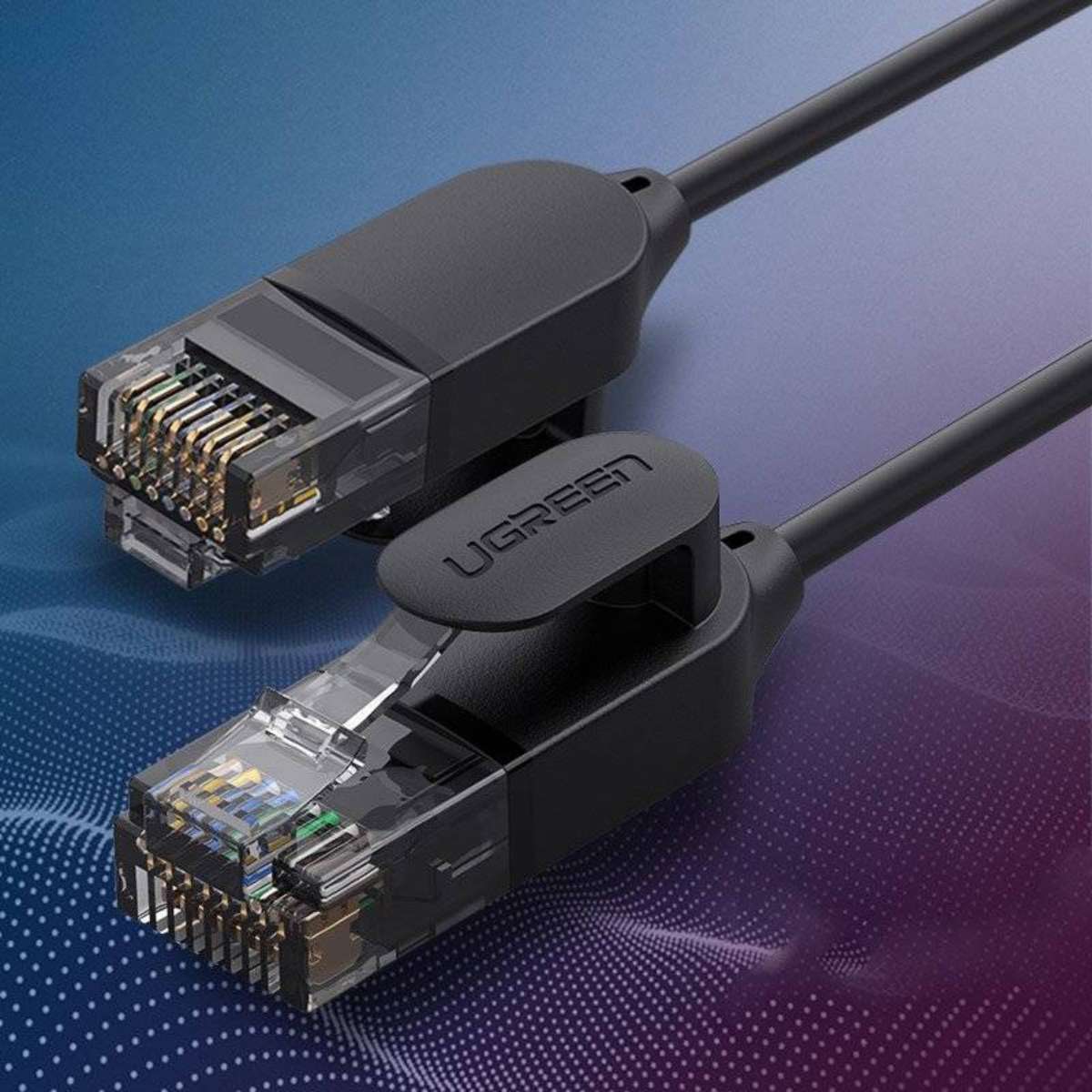 Cáp mạng đúc sẵn Cat6a dài 2m chính hãng Ugreen 70334 cao cấp