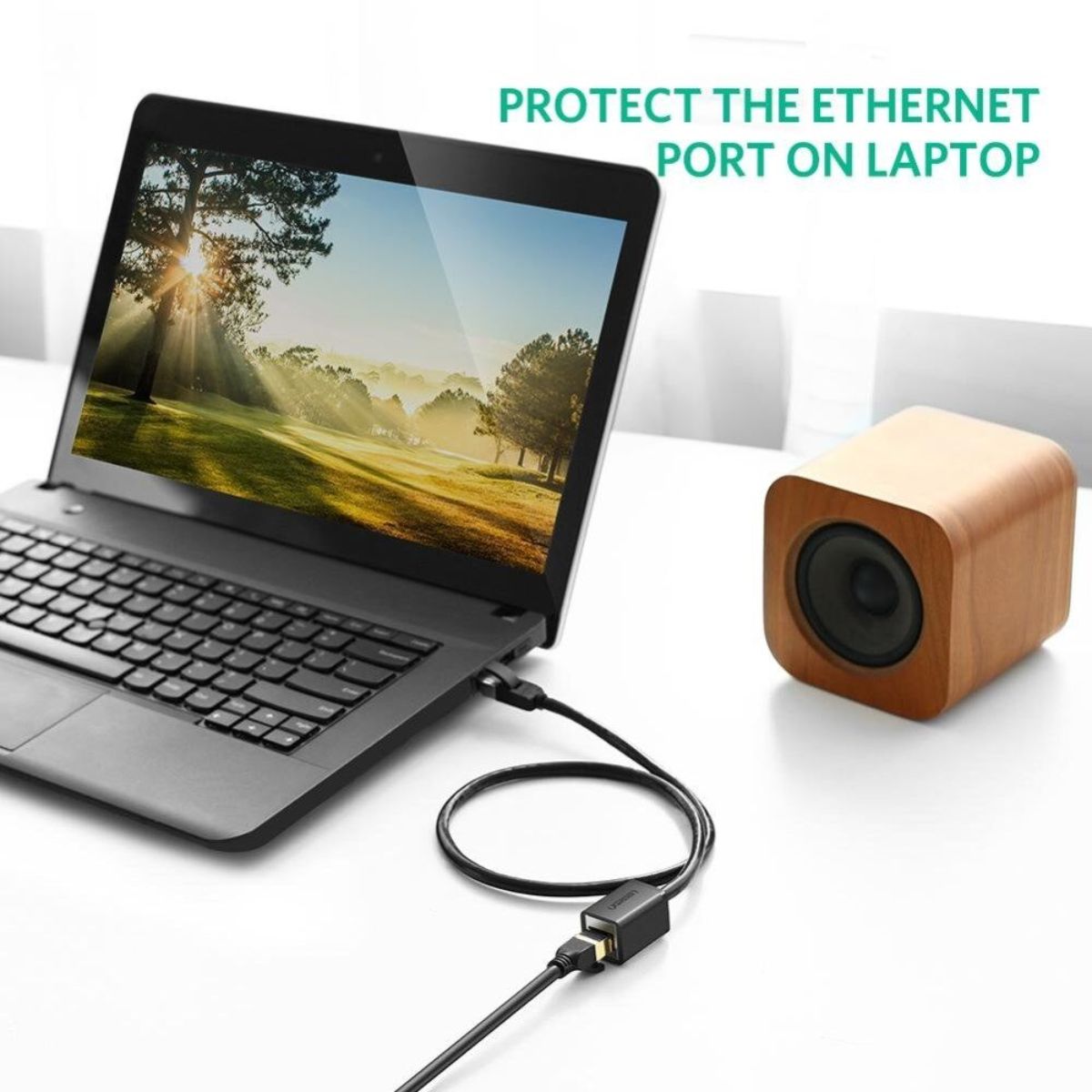 Cáp mạng đúc sẵn Cat6 nối dài 2m chính hãng Ugreen 11281 cao cấp