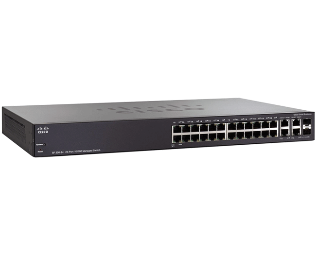 Switch Cisco SRW224G4-K9  24-port 10/100 + 4-Port Gbit