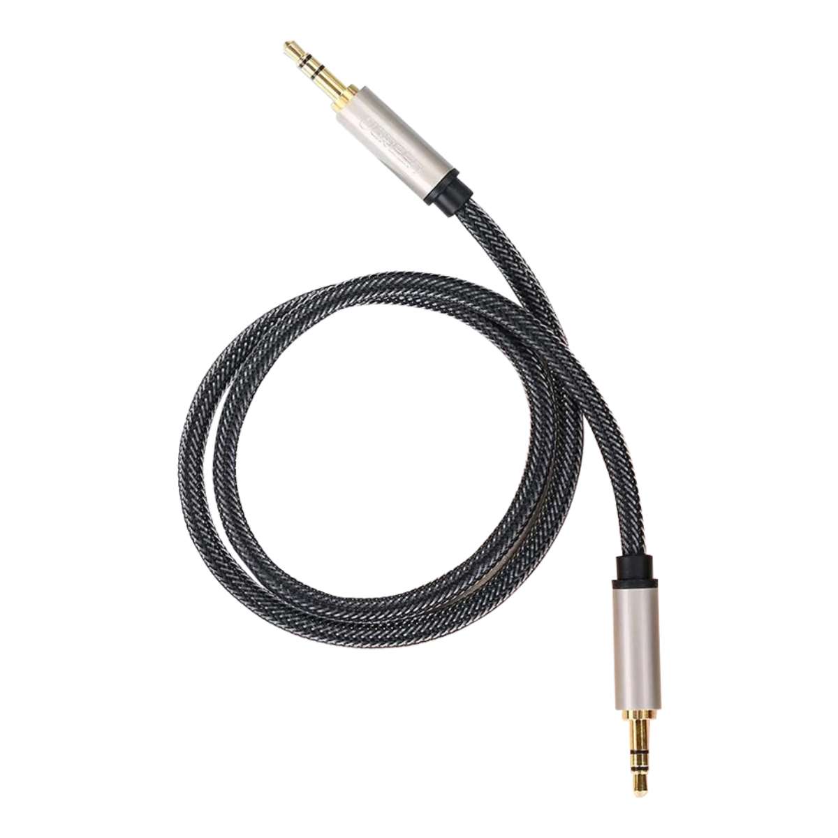 Cáp Audio AUX 3,5mm trên ô tô dài 2m chính hãng Ugreen 10604 cao cấp
