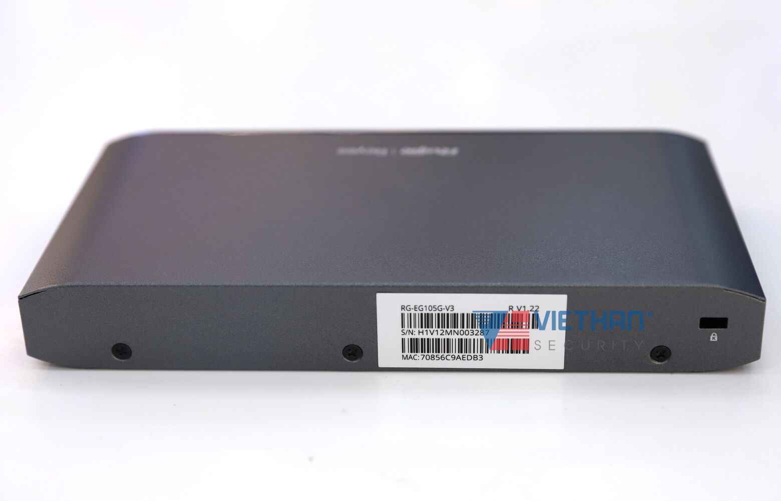  Bộ định tuyến Smart Gateway 5 Cổng Ruijie  RG-EG105G-V3 Chịu tải 100 Users, bộ nhớ Flash 32MB  