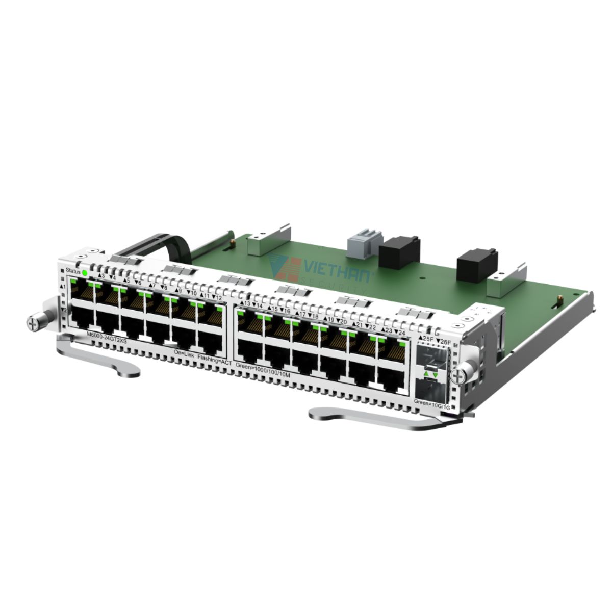  Bộ Module Switch Ruijie M6000-24GT2XS, 24-Port GE RJ45, 2-port 10G SFP+ 