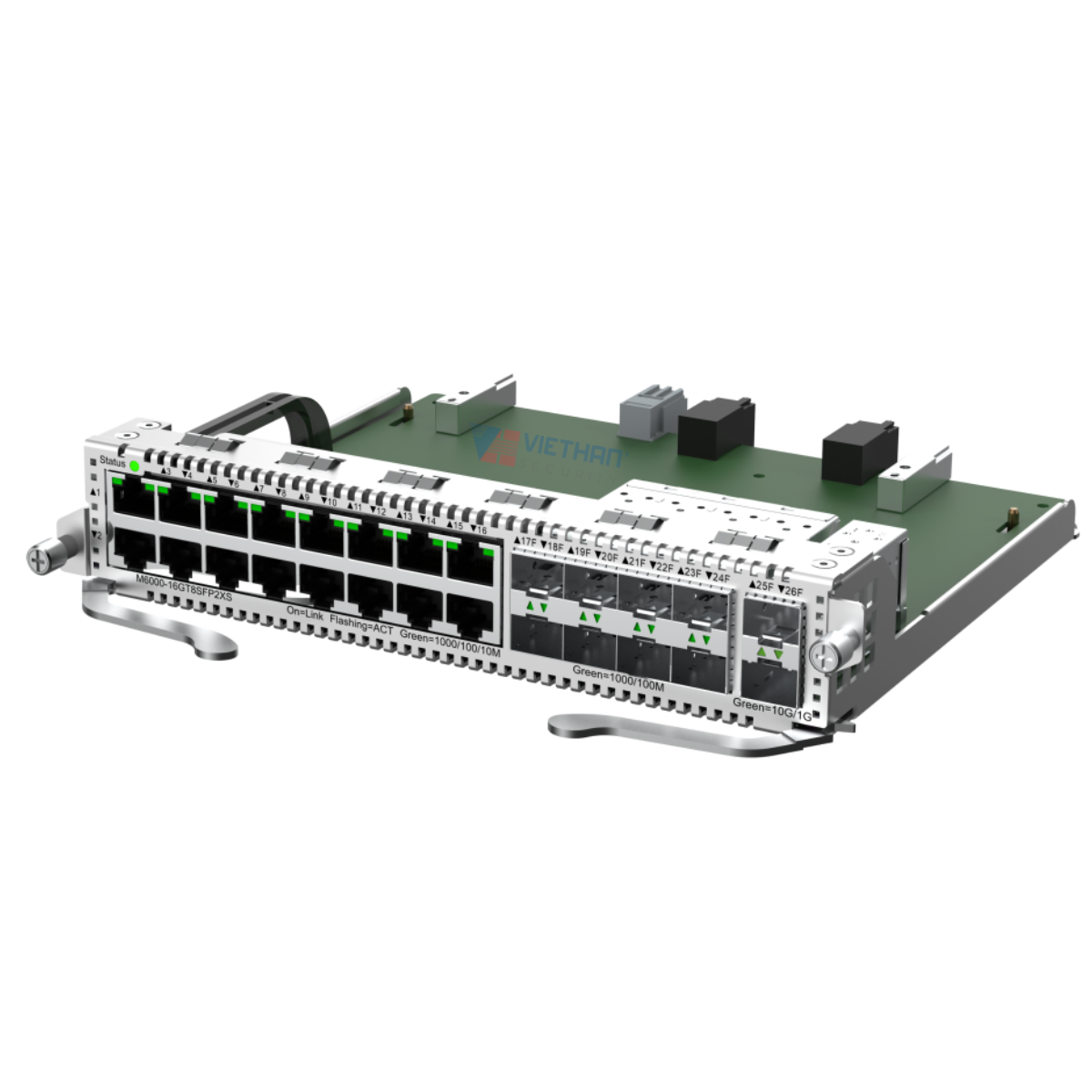 Bộ Module RUIJIE M6000-16GT8SFP2XS - 16 Cổng RJ45, 8 Cổng SFP, 2 Cổng SFP+