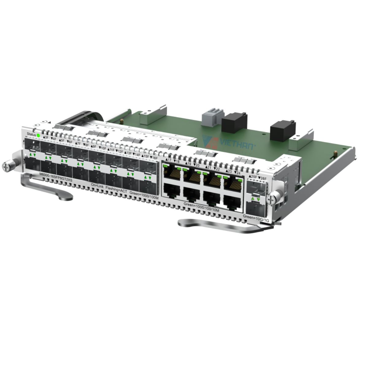 Bộ Module RUIJIE M6000-16GT8SFP2XS - 16 Cổng SFP, 8 Cổng RJ45, 2 Cổng SFP+