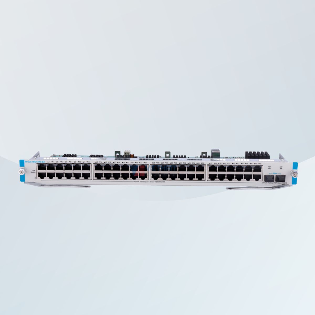    Bộ Module Switch Module RUIJIE M7000-48GT2XS-EA, Có 48-Port GE RJ45, 2-Port 10G SFP+, Công suất  ≤60W 