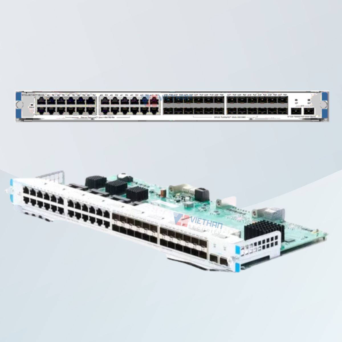 Bộ Module Switch RUIJIE M7000-24GT24SFP2XS-EA | Có 24-Port GE RJ45,24- Port SFP, 2-Port 10G SFP+, Công suất  ≤80W 