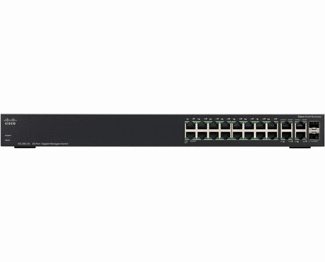 Switch Cisco SRW2016-K9 16-Port 10/100/1000 Gigabit Switch with WebView