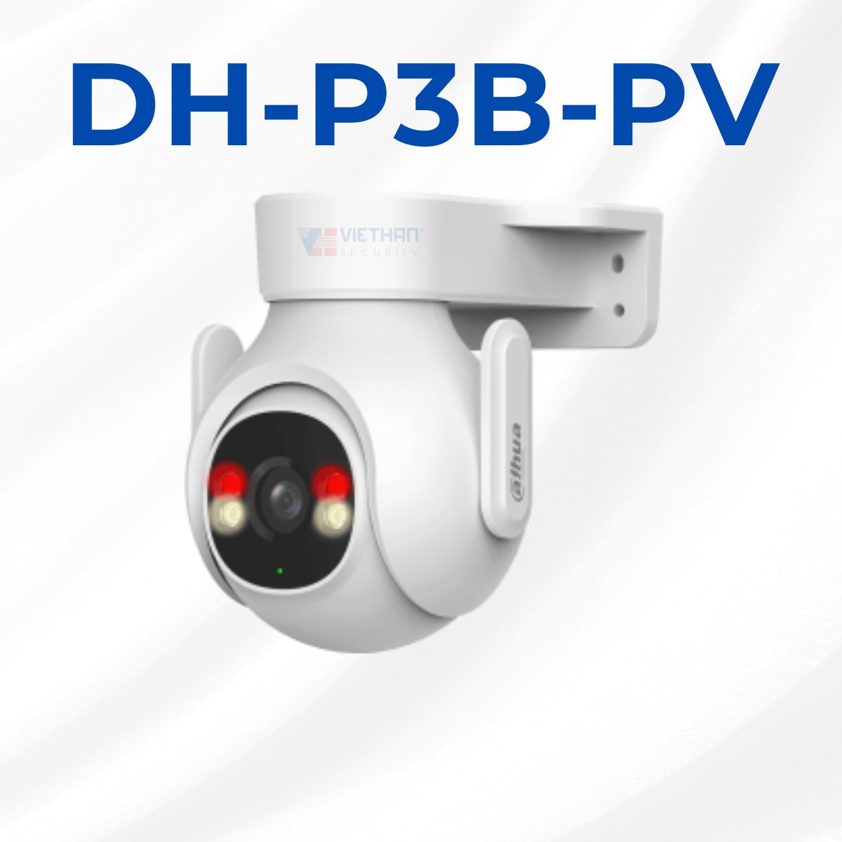 Camera Wifi ngoài trời Full Color DAHUA DH-P3B-PV 3MP, wifi 6, phát hiện thông minh, đàm thoại 2 chiều.