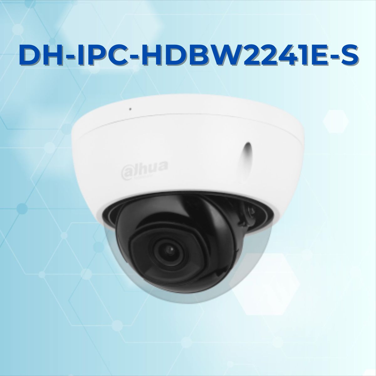 Camera IP Dome Wizsense 2MP DAHUA DH-IPC-HDBW2241E-S, hồng ngoại 30m, chống ngược sáng 