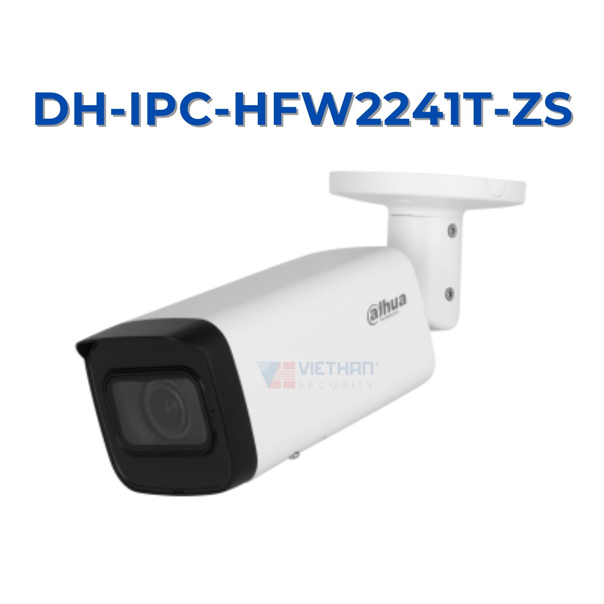 Camera IP Bullet 2 MP DAHUA DH-IPC-HFW2241T-ZS, hồng ngoại 60m, IP67 