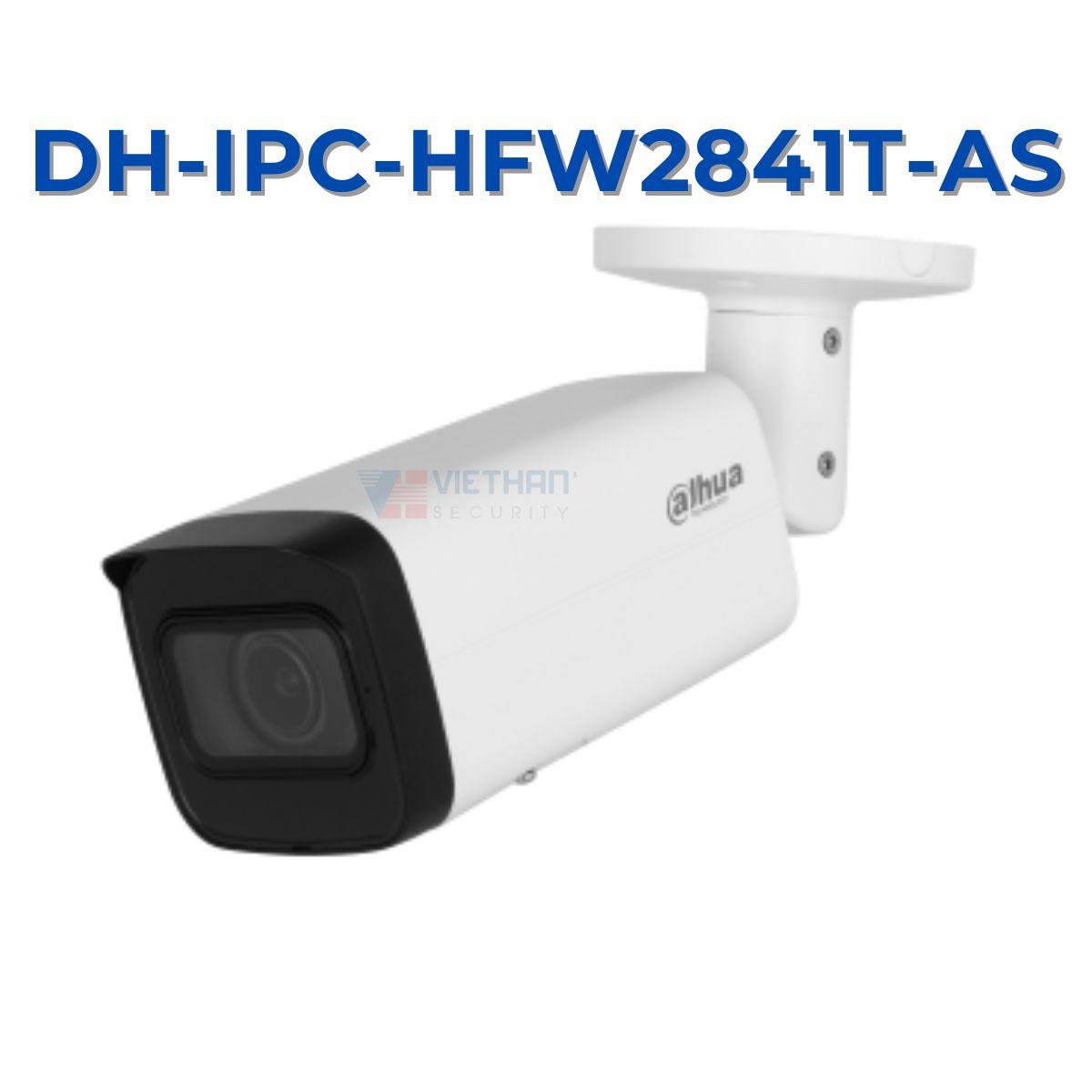 Camera IP Bullet 8MP DAHUA DH-IPC-HFW2841T-AS, Tích hợp mic, hồng ngoại 80m, WDR 120dB