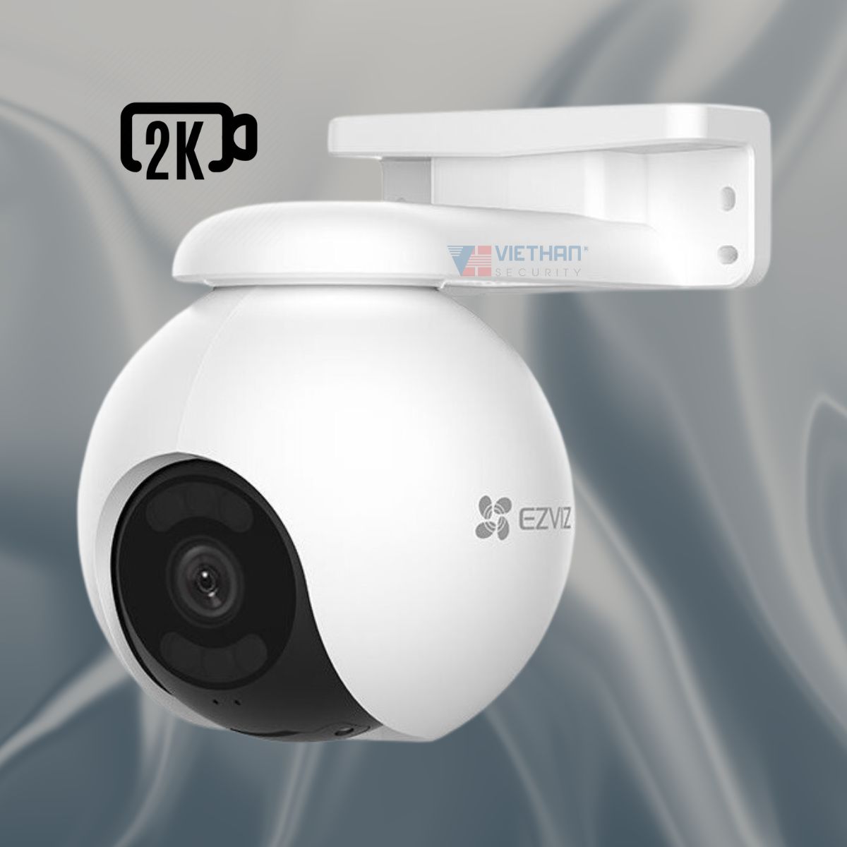  Camera Wifi EZVIZ H8X 4MP ban đêm có màu, Đàm Thoại 2 Chiều, Quan Sát 360°