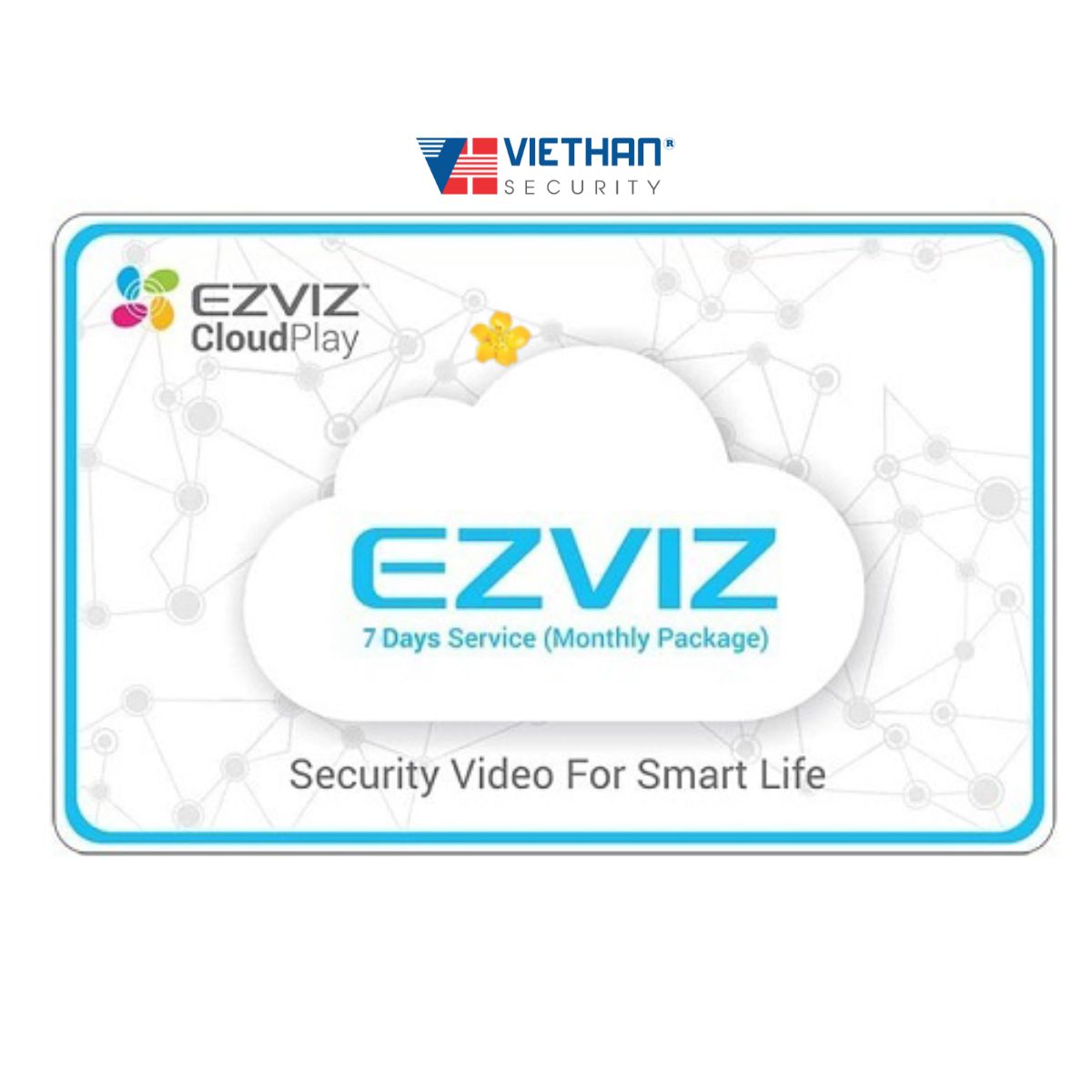 Thẻ lưu trữ EZVIZ 7-days Cloud Card (monthly) 400600969- lưu trữ 7 ngày