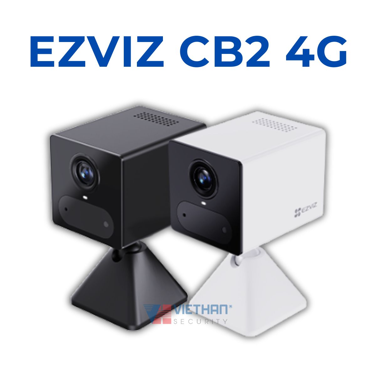 Camera dùng pin sạc EZVIZ CB2 4G 2K, Đàm thoại 2 chiều, Kết nối 4G