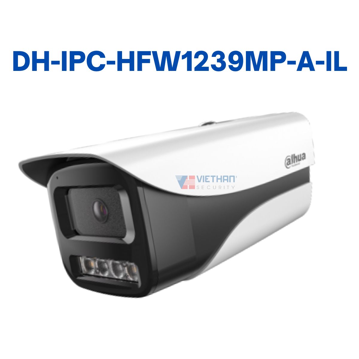 Camera IP 2MP DAHUA DH-IPC-HFW1239MP-A-IL, Tích hợp Mic, Đèn LED, Hồng ngoại 60m