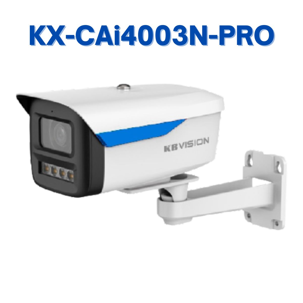 Camera IP  KBVISION KX-CAi4003N-PRO 4.0 Megapixel, Công nghệ AI, Mic, Đèn LED